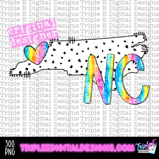 North Carolina Dots PNG