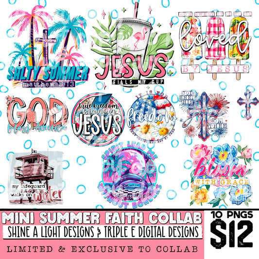 Mini Summer Faith Collab w/ Shine A Light Designs