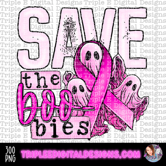 Save the Boo-bies PNG