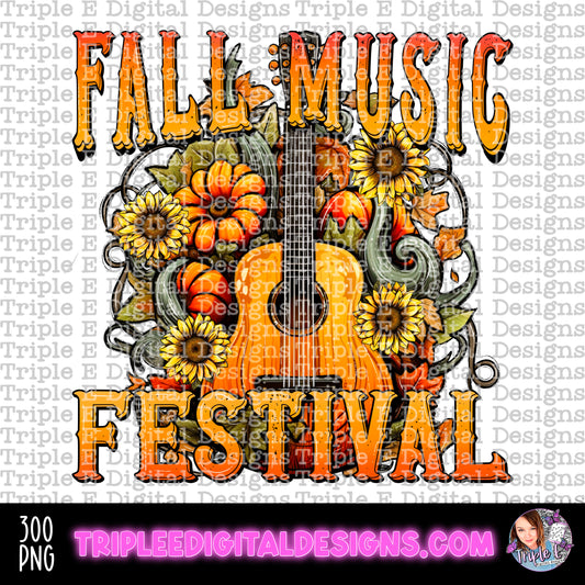 Fall Music Festival PNG