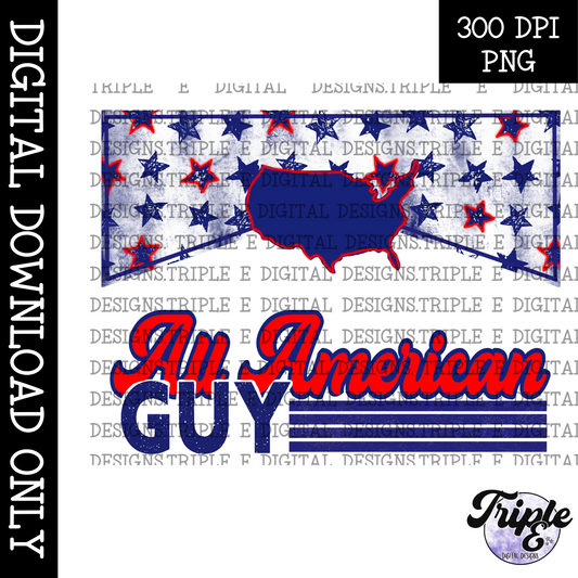 All American Guy PNG