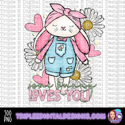 Some Bunny Loves You PNG
