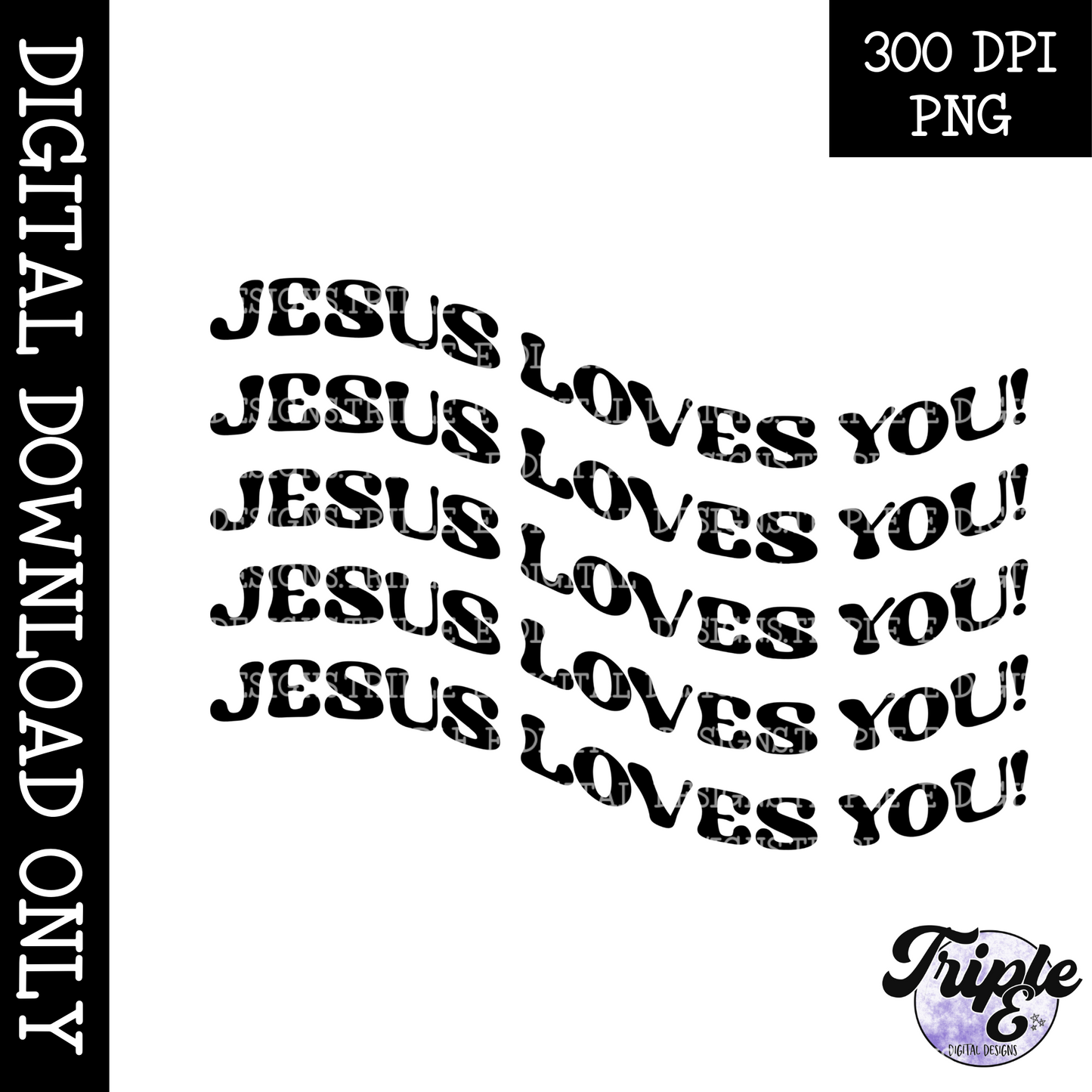 Jesus Loves You PNG