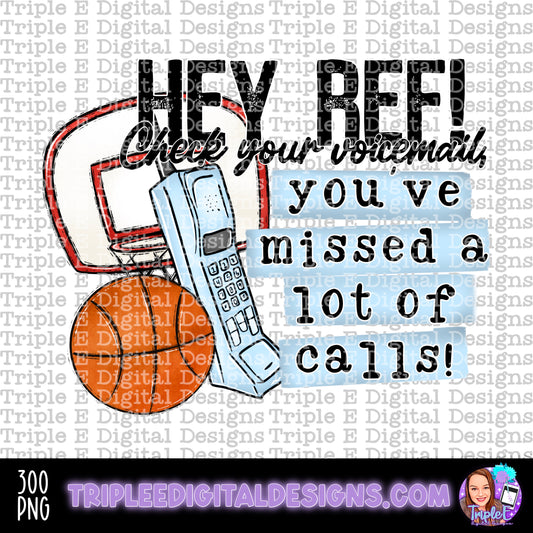 Hey Ref! Basketball PNG