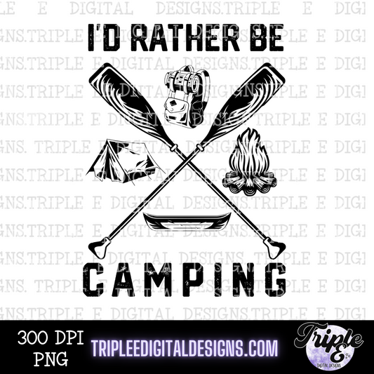I’d rather be Camping PNG
