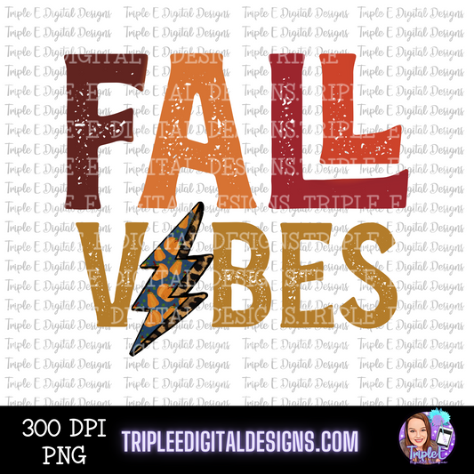 Fall Vibes PNG