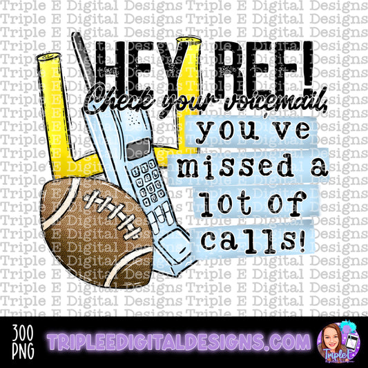 Hey Ref! Football PNG